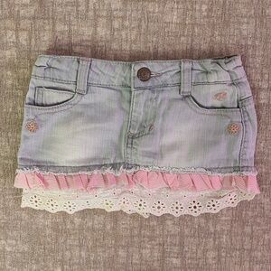 Tommy Hilfiger Kids Girl Denim Skirt Size 4-5